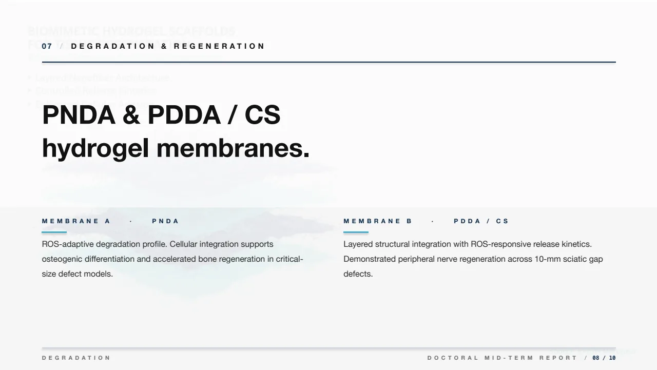 Biomaterials Doctoral Evaluation slide 8