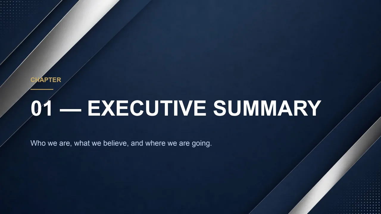 Enterprise Business Plan 2026 slide 3