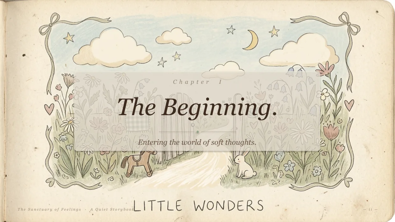 A Quiet Storybook slide 2